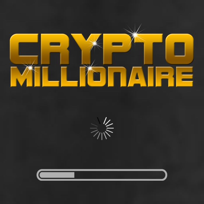 Crypto Millionaire Loading Trucker Hat