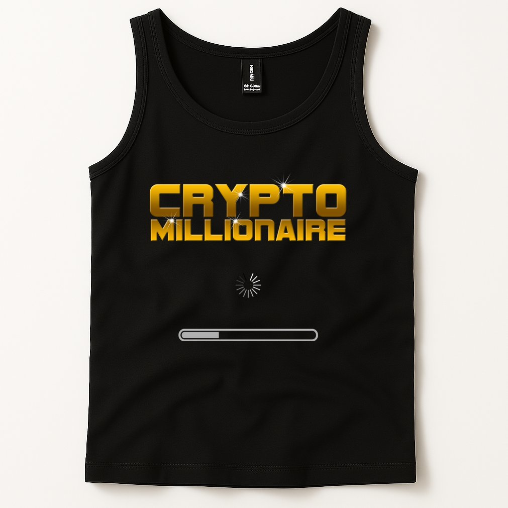 Crypto Millionaire Loading Tank Top