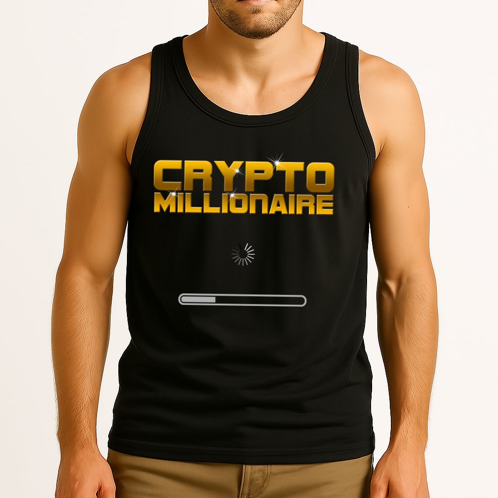 Crypto Millionaire Loading Tank Top