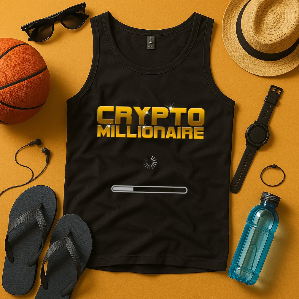 Crypto Millionaire Loading Tank Top
