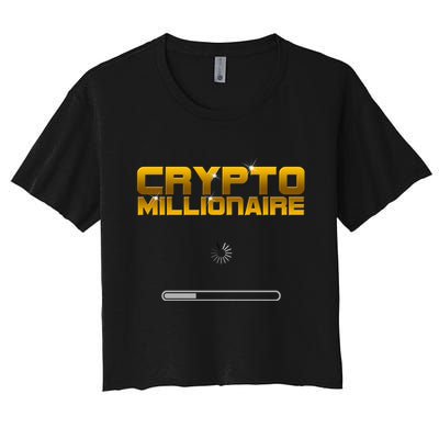 Crypto Millionaire Loading Crop Top