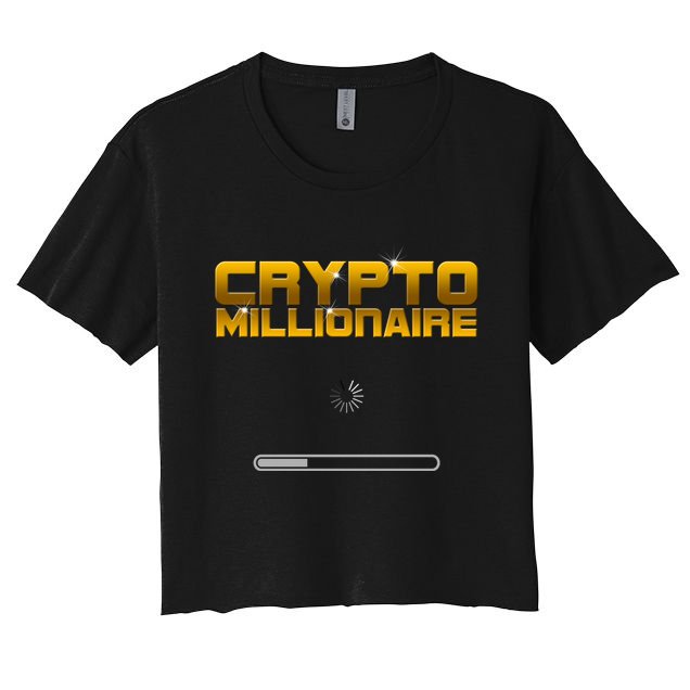 Crypto Millionaire Loading Crop Top