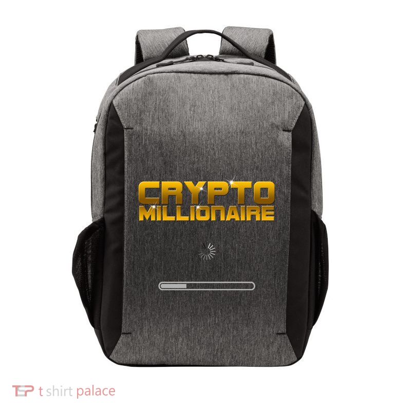 Crypto Millionaire Loading Vector Backpack