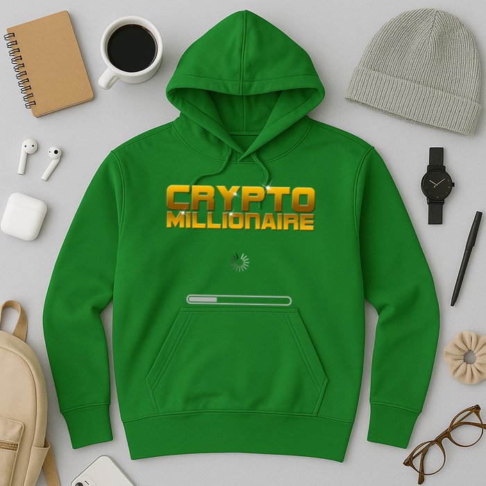 Crypto Millionaire Loading Hoodie