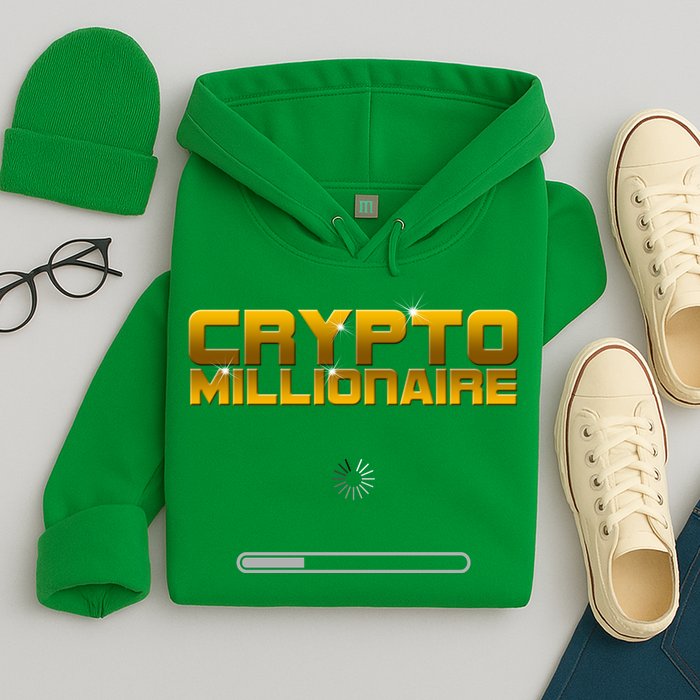 Crypto Millionaire Loading Hoodie