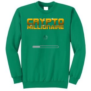 Crypto Millionaire Loading Sweatshirt