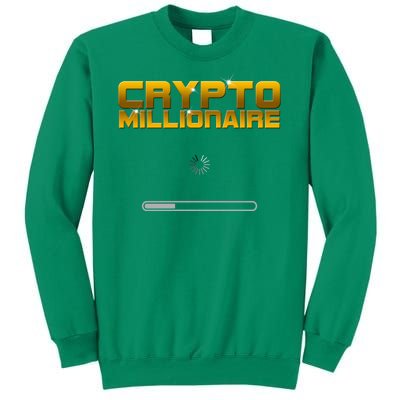 Crypto Millionaire Loading Sweatshirt