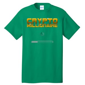 Crypto Millionaire Loading Tall T-Shirt