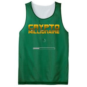 Crypto Millionaire Loading Mesh Reversible Basketball Jersey Tank