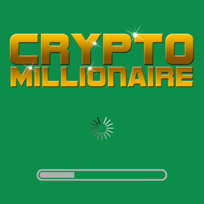 Crypto Millionaire Loading Poster