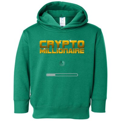 Crypto Millionaire Loading Toddler Hoodie
