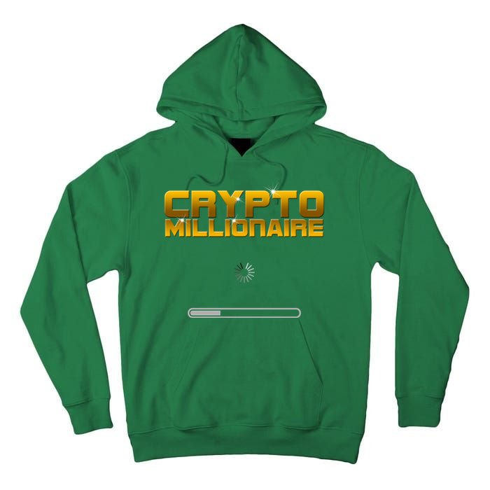 Crypto Millionaire Loading Tall Hoodie