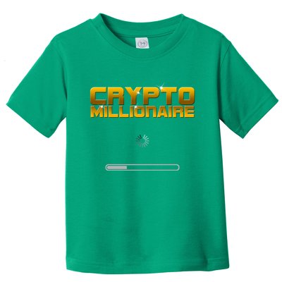 Crypto Millionaire Loading Toddler T-Shirt