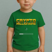 Crypto Millionaire Loading Toddler T-Shirt