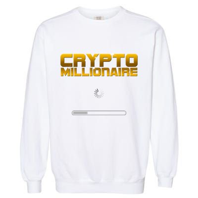 Crypto Millionaire Loading Garment-Dyed Sweatshirt