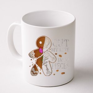 Cut My Life Into Pieces Gingerbread Christmas Coffee Mug