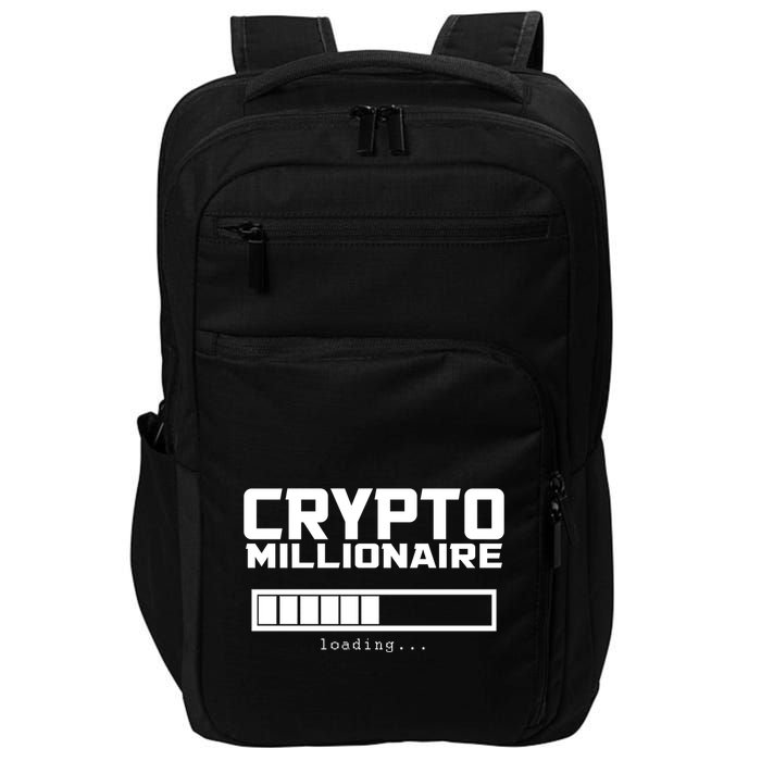 Cyrpto Millionaire Loading Impact Tech Backpack