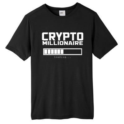 Cyrpto Millionaire Loading Tall Fusion ChromaSoft Performance T-Shirt