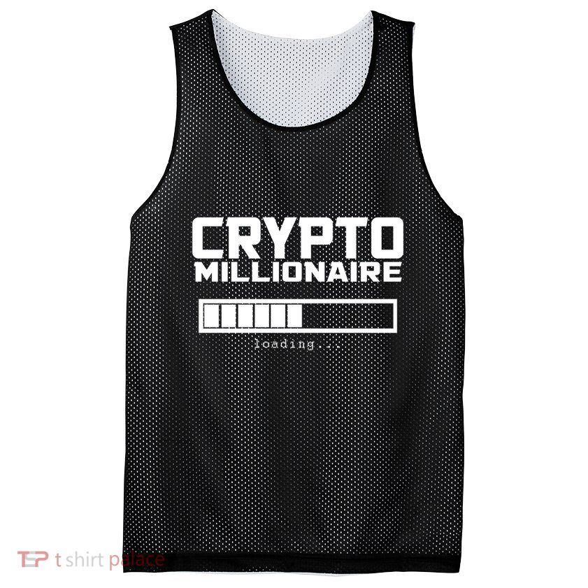Cyrpto Millionaire Loading Mesh Reversible Basketball Jersey Tank