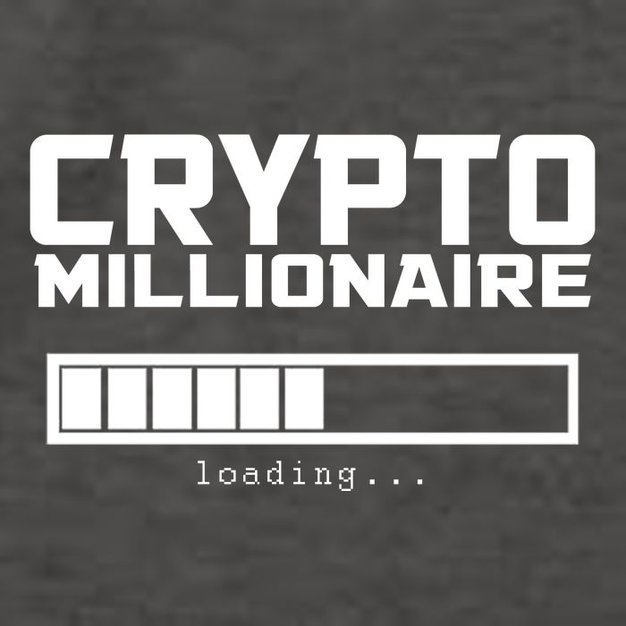 Cyrpto Millionaire Loading Vector Backpack