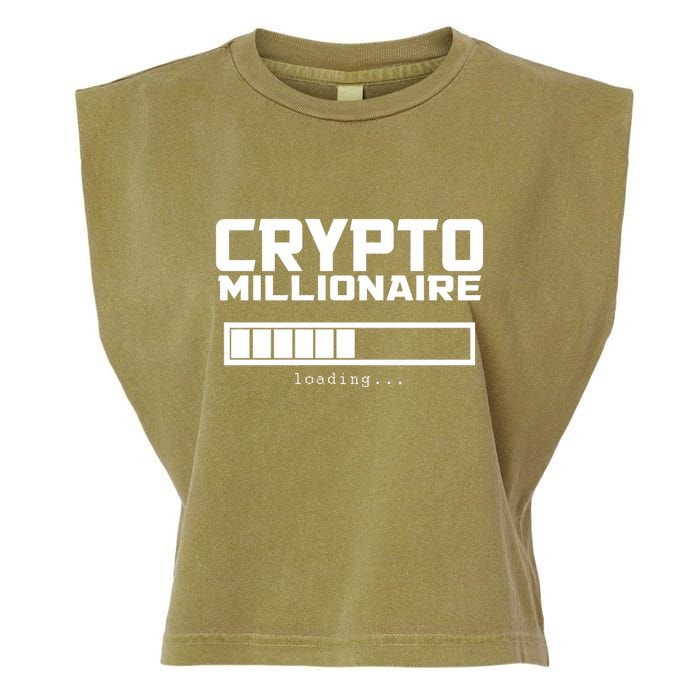Cyrpto Millionaire Loading Garment-Dyed Women's Muscle Tee