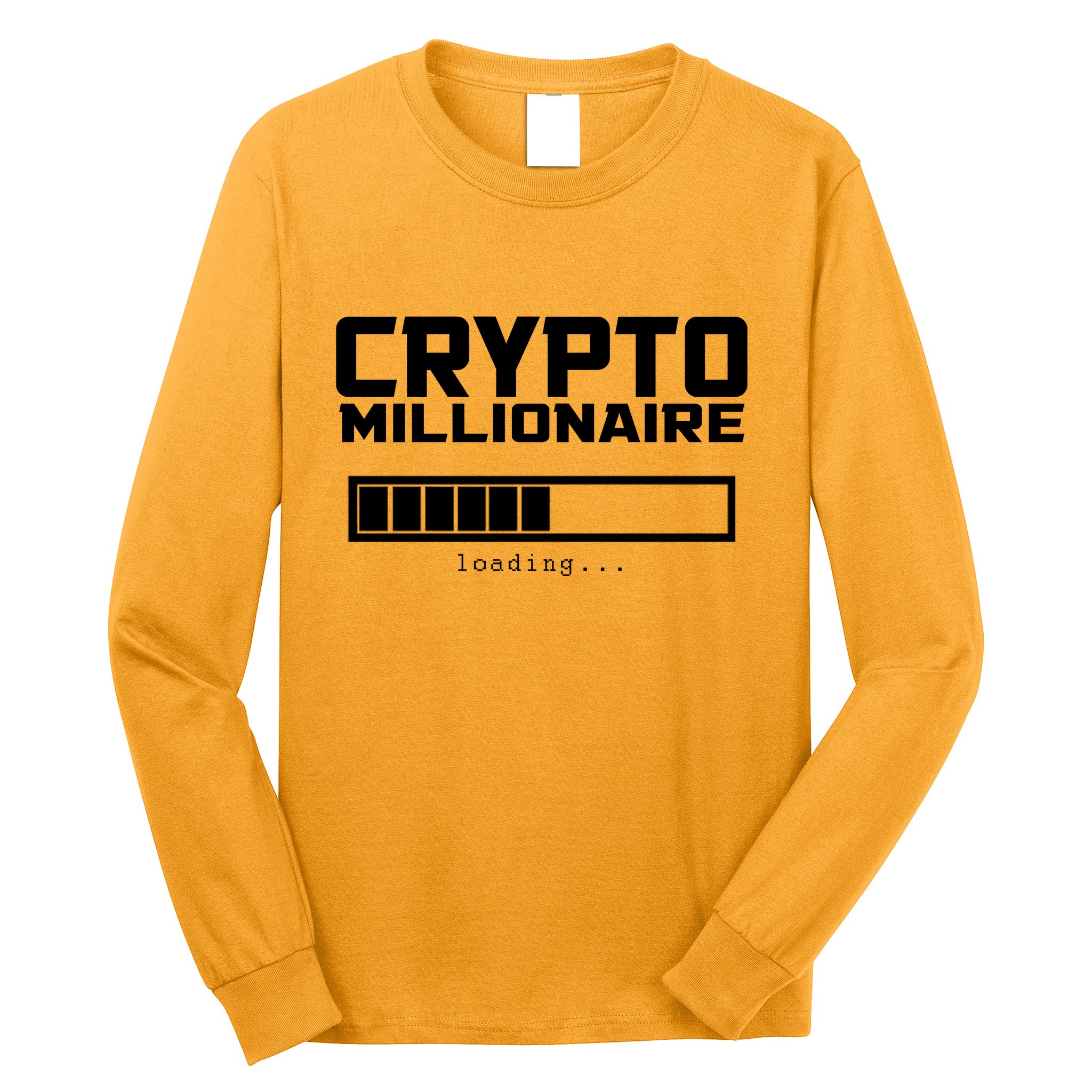 Cyrpto Millionaire Loading Long Sleeve Shirt