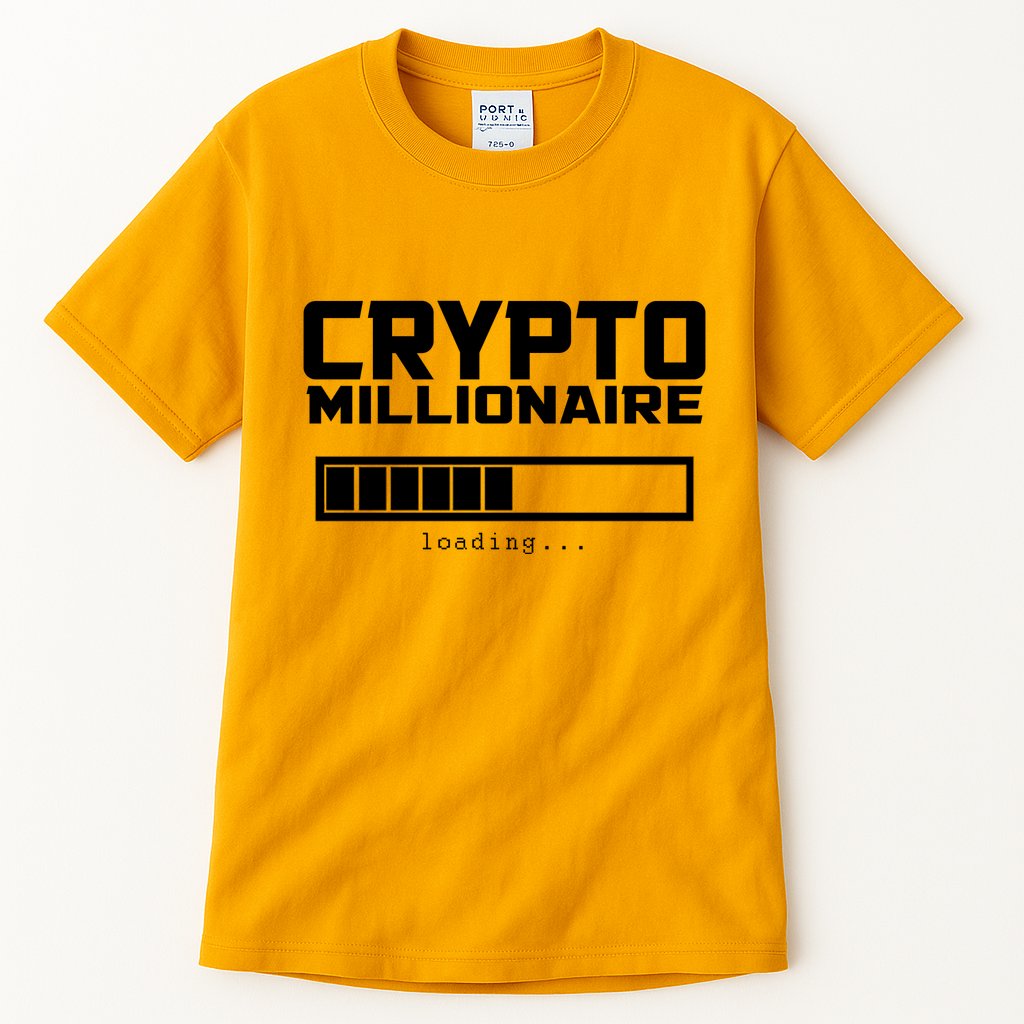 Cyrpto Millionaire Loading Tall T-Shirt
