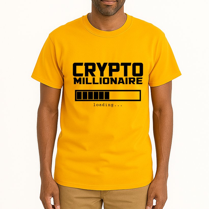 Cyrpto Millionaire Loading Tall T-Shirt