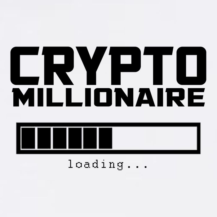 Cyrpto Millionaire Loading Garment-Dyed Sweatshirt