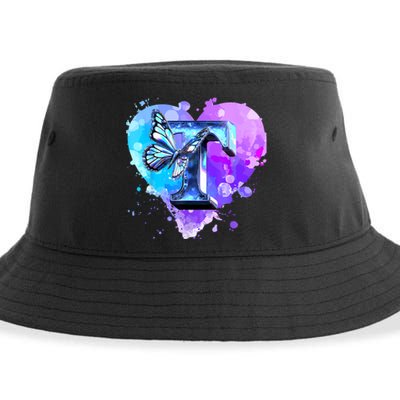 Concert Music Lover Summer Vacation City Funny Butterfly Art Sustainable Bucket Hat