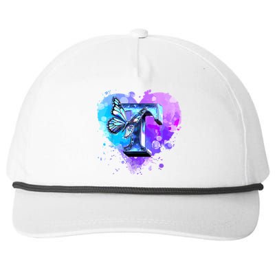 Concert Music Lover Summer Vacation City Funny Butterfly Art Snapback Five-Panel Rope Hat