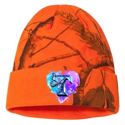 Concert Music Lover Summer Vacation City Funny Butterfly Art Kati Licensed 12" Camo Beanie