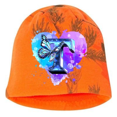 Concert Music Lover Summer Vacation City Funny Butterfly Art Kati - Camo Knit Beanie