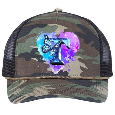 Concert Music Lover Summer Vacation City Funny Butterfly Art Retro Rope Trucker Hat Cap