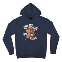 Cut My Life Into Pieces Gingerbread Christmas Funny Hoodie