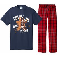 Cut My Life Into Pieces Gingerbread Christmas Funny Pajama Set