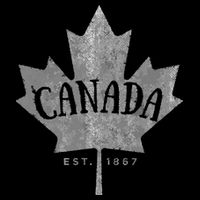 Canada Maple Leaf Canada Est 1867 Vintage Script Toddler T-Shirt