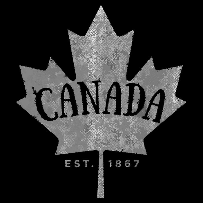 Canada Maple Leaf Canada Est 1867 Vintage Script Toddler T-Shirt