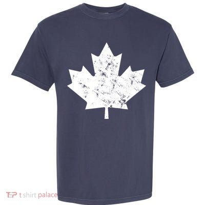 Canada Maple Leaf Flag Vintage Red White Canada Day Tank Top Garment-Dyed Heavyweight T-Shirt