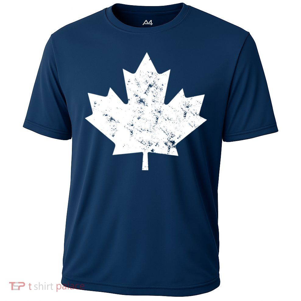 Canada Maple Leaf Flag Vintage Red White Canada Day Tank Top Performance Shirt