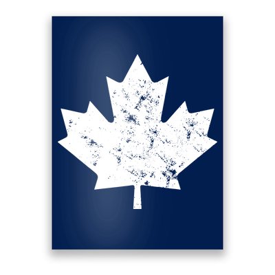 Canada Maple Leaf Flag Vintage Red White Canada Day Tank Top Poster