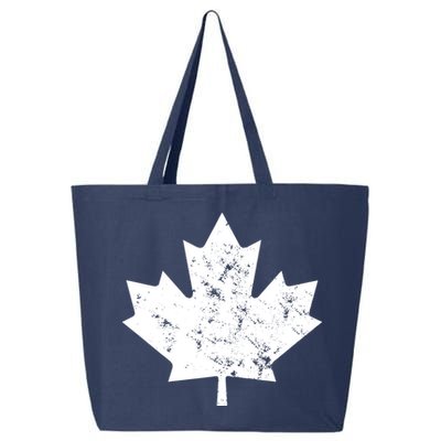 Canada Maple Leaf Flag Vintage Red White Canada Day Tank Top 25L Jumbo Tote