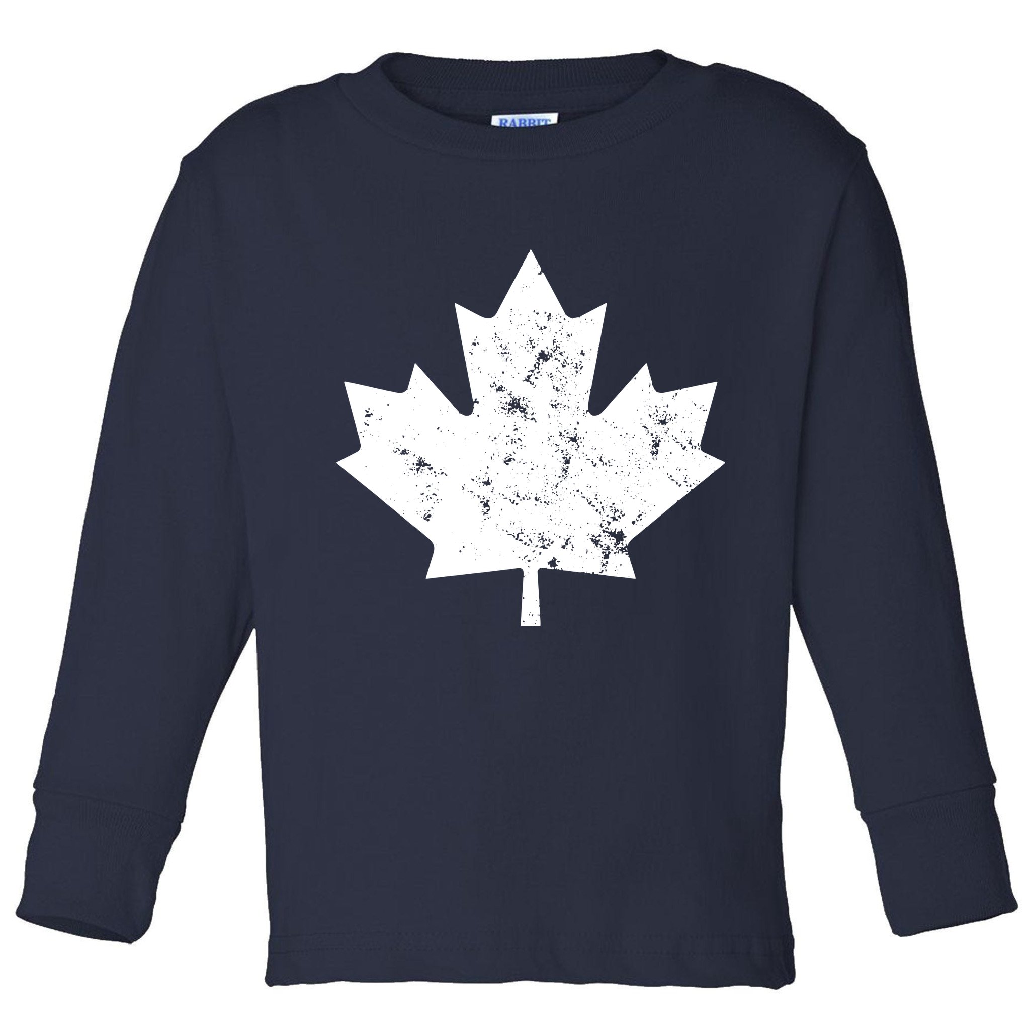 Canada Maple Leaf Flag Vintage Red White Canada Day Tank Top Toddler Long Sleeve Shirt