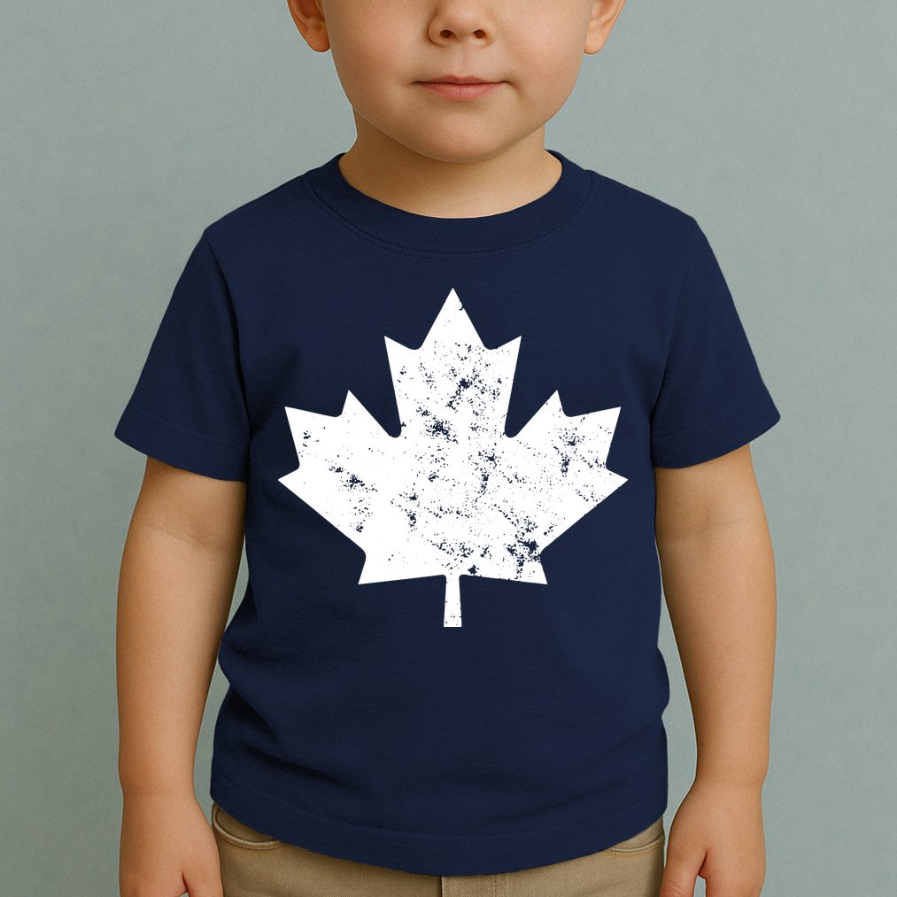 Canada Maple Leaf Flag Vintage Red White Canada Day Tank Top Toddler T-Shirt