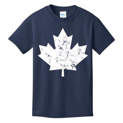 Canada Maple Leaf Flag Vintage Red White Canada Day Tank Top Kids T-Shirt