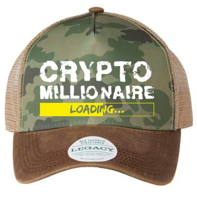 Crypto Millionaire Loading Legacy Tie Dye Trucker Hat