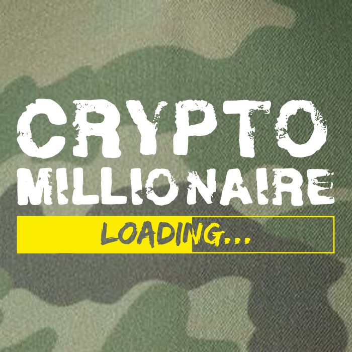 Crypto Millionaire Loading Legacy Tie Dye Trucker Hat
