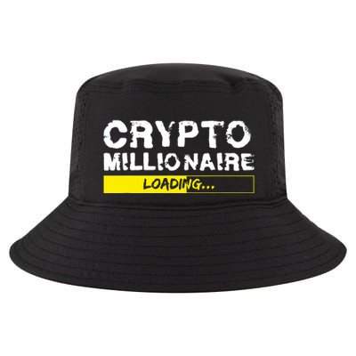 Crypto Millionaire Loading Cool Comfort Performance Bucket Hat