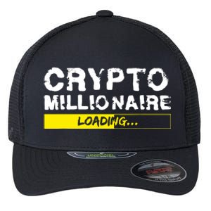 Crypto Millionaire Loading Flexfit Unipanel Trucker Cap