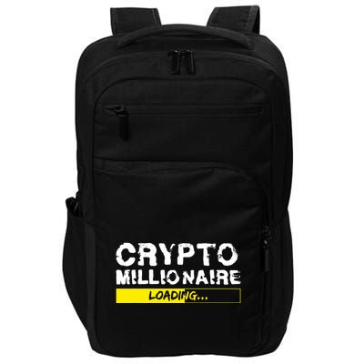 Crypto Millionaire Loading Impact Tech Backpack